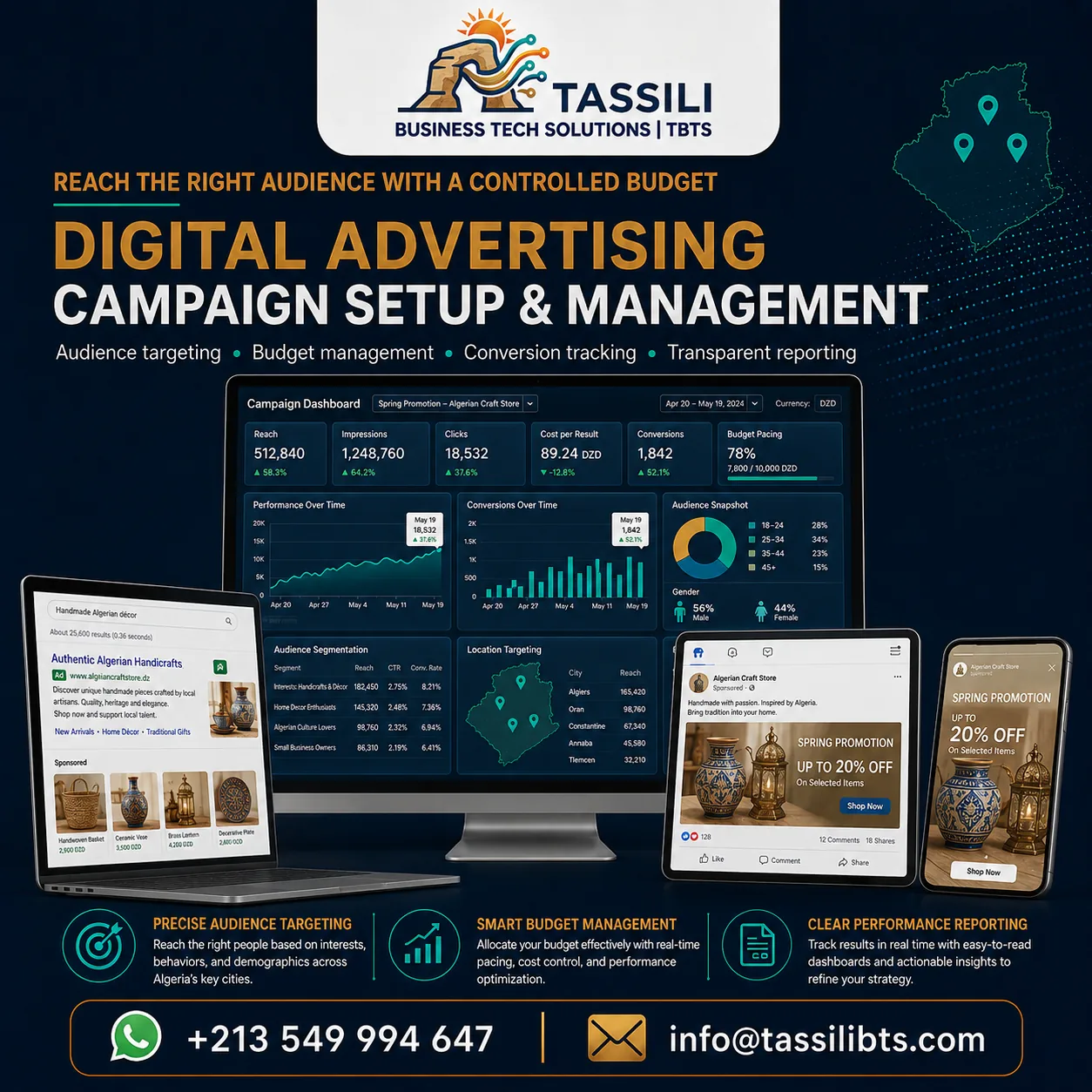 Digital advertising management