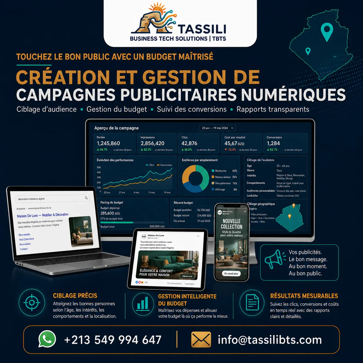 Gestion des campagnes numériques