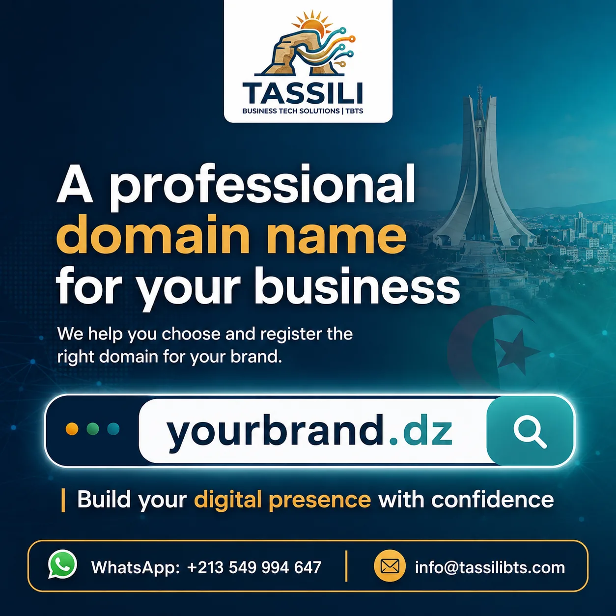 Professional domain name