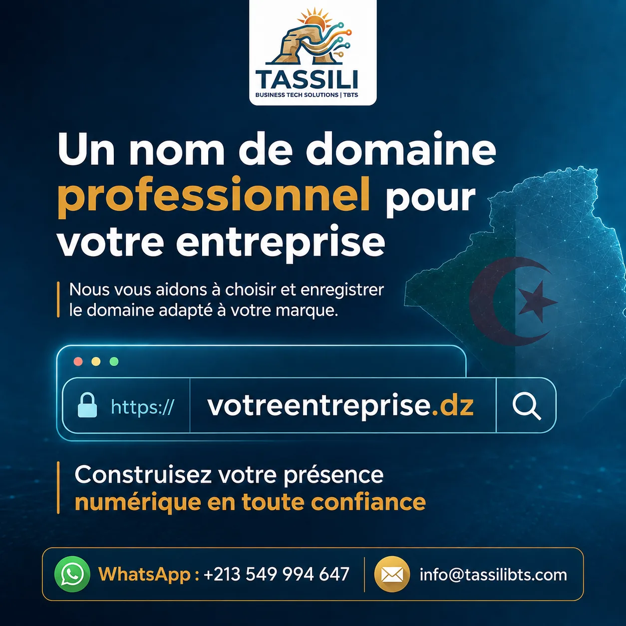 Nom de domaine professionnel